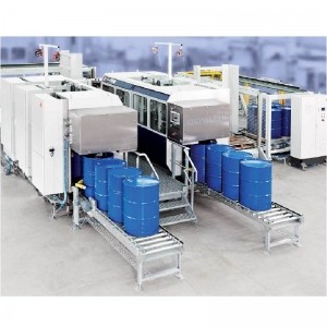 75L石化液体压盖机 自动洗桶压盖机