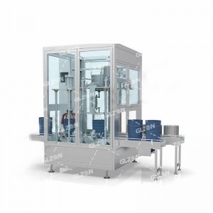 四工位全自动灌装机-50KG强酸灌装机