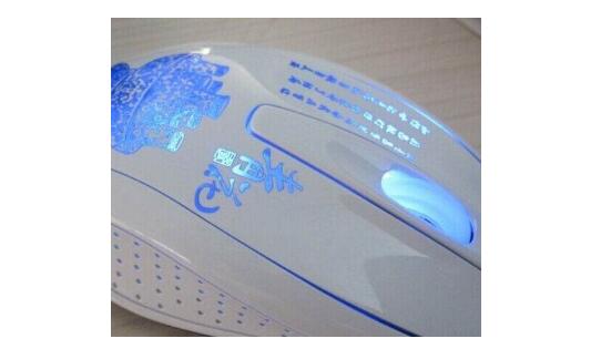 3D激光打标机定制激光雕刻鼠标图案