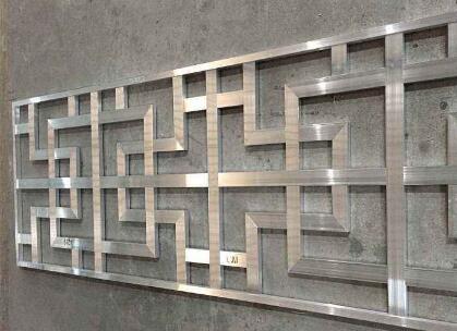 铝合金窗花激光焊接